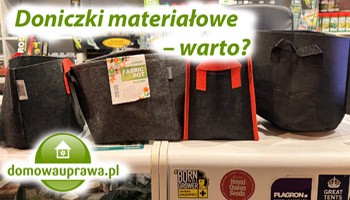 [YouTube] Doniczki materiałowe (oddychające) – plusy i minusy uprawy roślin