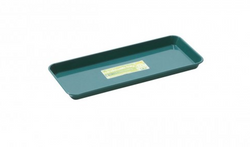 Taca na parapet Garland zielona 35x15xh2cm