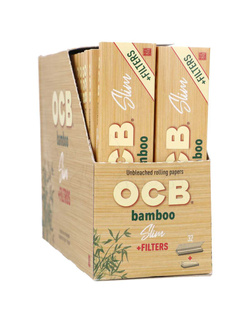 OCB Bamboo Slim — bibułki bambusowe + filterki