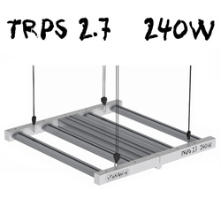Lampa LED 240W TRPS 2,7 µmol/J – Full Spectrum Dual, regulacja mocy 0-10V/RJ14, oświetlenie 80×80 cm