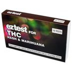 Prosty i łatwy test na obecność - THC w marihuanie, haszyszu, oleju RSO, ekstraktach -  EZ Test - 10 TESTÓW