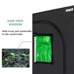 Growbox iPower 80x80x160 cm – Idealny Namiot z okienkiem do Uprawy Roślin