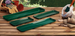 Taca na parapet Garland zielona 76x17.5xh3cm