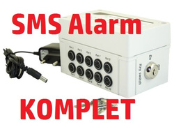 SMS Alarm – komplet systemu alarmowego
