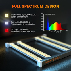  Spider Farmer SE-3000 Led Grow Full Spectrum 300W