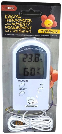 Termometr z  higrometrem - VF