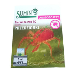 Floramite 240 SC 5ml - zwalcza przędziorki w każdym stadium - środek owadobójczy