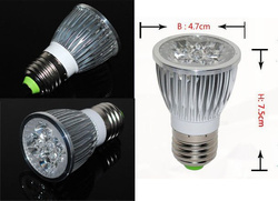 Żarówka LED GROW 5x3W uniwersalna