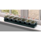 Samonawadniający propagator GARLAND + 7 mini tacek 76×18,5×15 cm
