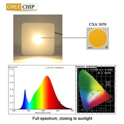 LED Grow COB 200W CREE CXA3070 – lampa do uprawy roślin
