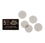 Wytrzymałe sitka metalowe o średnicy 20 mm (5 sztuk)