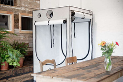 Homebox White Ambient Q120 PAR+ – profesjonalny namiot do uprawy roślin 120x120x200 cm