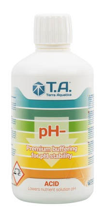 TERRA AQUATICA pH - 500 ml - REGULATOR OBNIŻAJĄCY pH