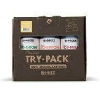 BIOBIZZ TryPack Indoor - zestaw nawozów na start do uprawy INDOOR