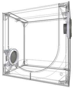 Dark Propagator 60 (60x40xh60) - Namiot na fazę wzrostu / do klonów