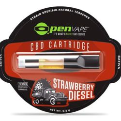 O.penVAPE - kartridż CBD Strawberry Diesel THC-FREE