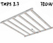 PANEL LED 720W TRPS VF (2,7 µmol/J) - LED do zasilania zasilaczem HPS